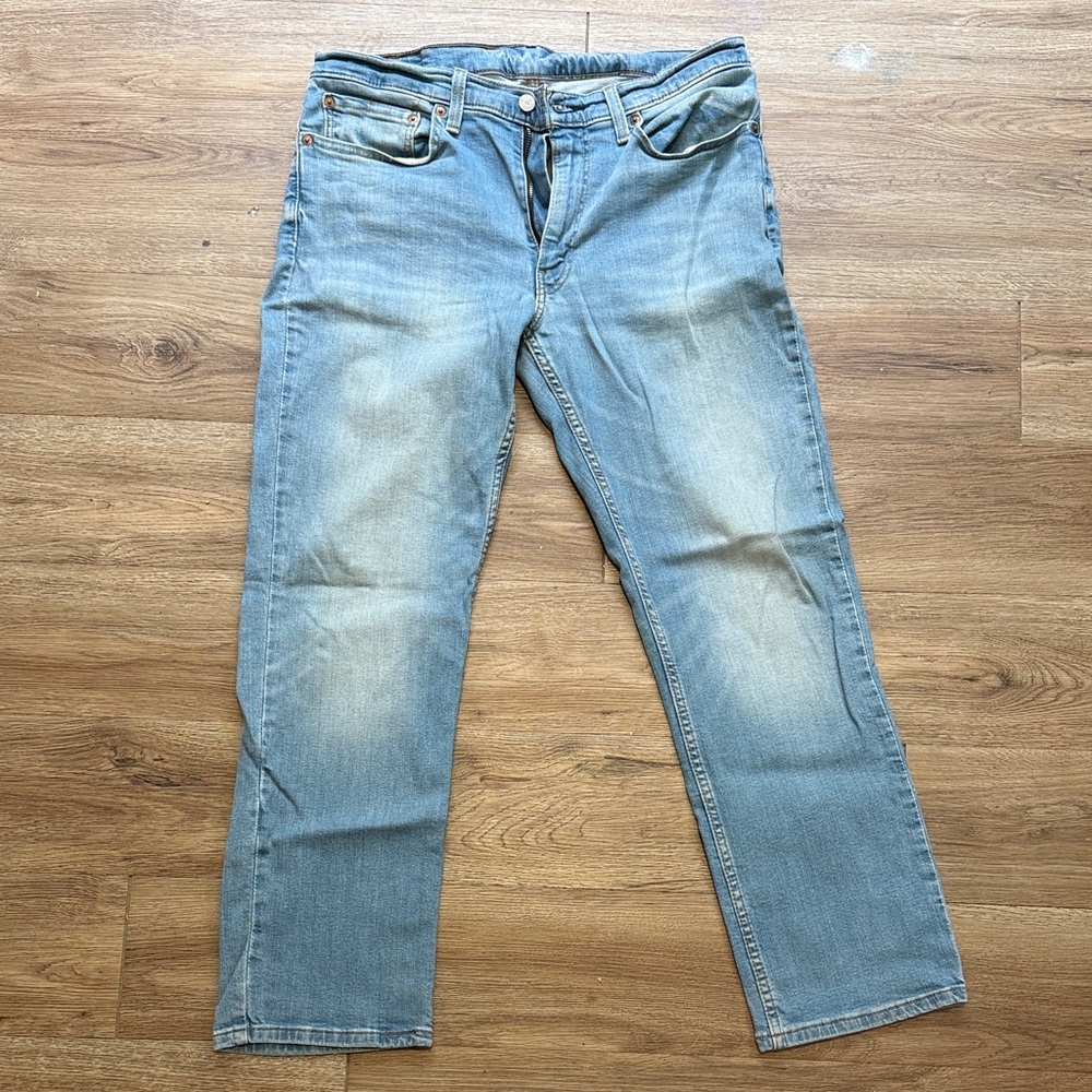 Levi's 514 Light Blue Men's Straight Jeans